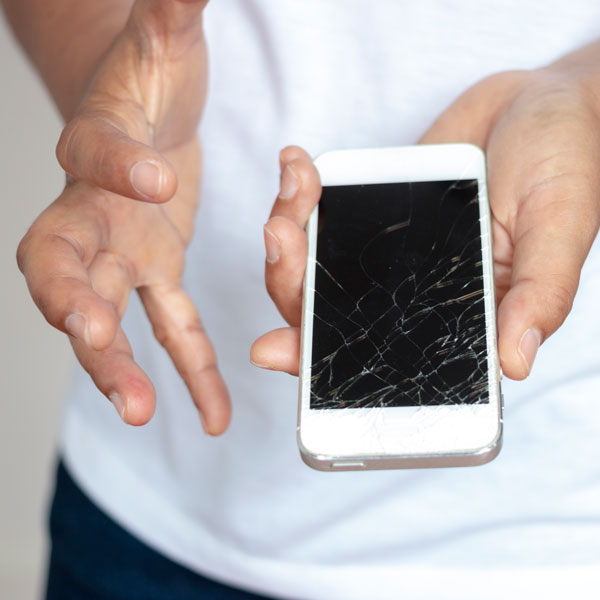 Broken phone disruption